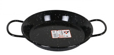 22cm enamelled steel Spanish paella pans La Estrella