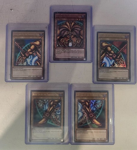 Exodia the forbidden - yu-gi-oh,