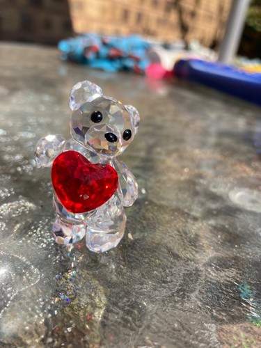 Swarovski crystal kris bear - "kris,