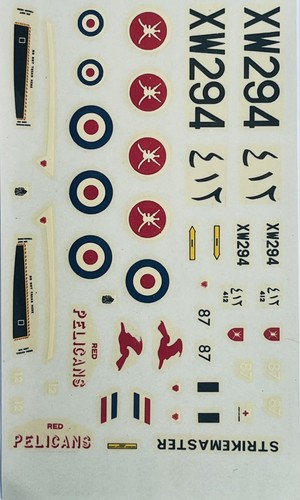Decals bac strikemaster jet - decals, :