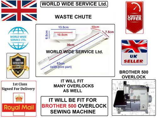Waste chute for - waste,