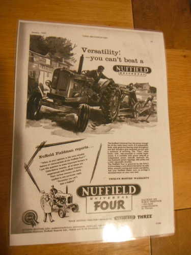 1959 nuffield universal four - nuffield,