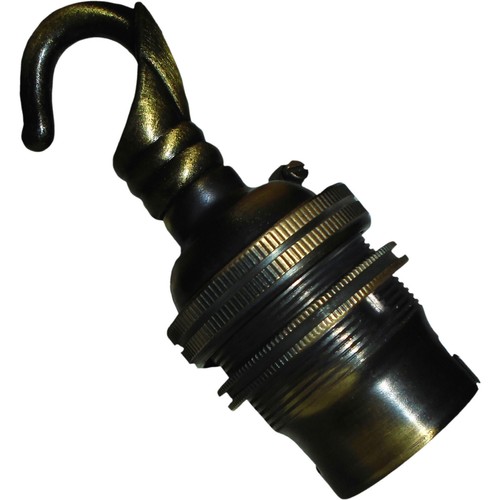 B22 earthed lampholder - earthed, with