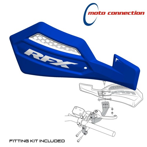 Rfx motocross hand guards blue - rfx,