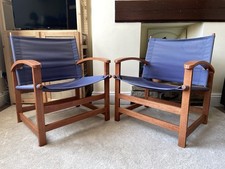 Pair safari chairs hyllinge - pair, of