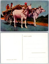 Bullock Cart Oxen Rural Road