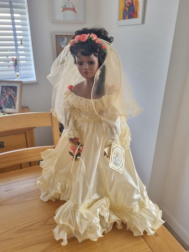Alberon porcelain doll - porcelain,