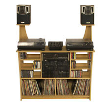 DJ Record & CDJs Deck Furniture Desk Table Stand Inc Speaker Stands (DS2/SS)