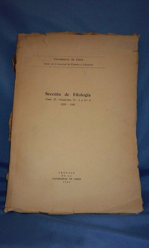 Seccion filologia tomo ii - de,