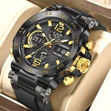 Mens Diver Sports Wristwatch