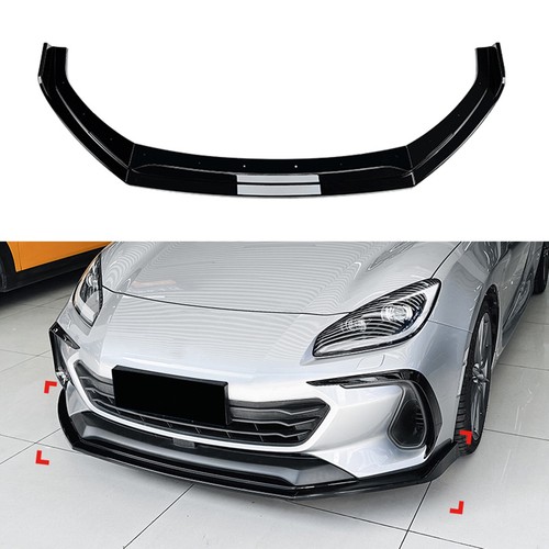 Gloss black front bumper - gloss,