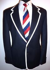 Boating Blazer Navy Blue White