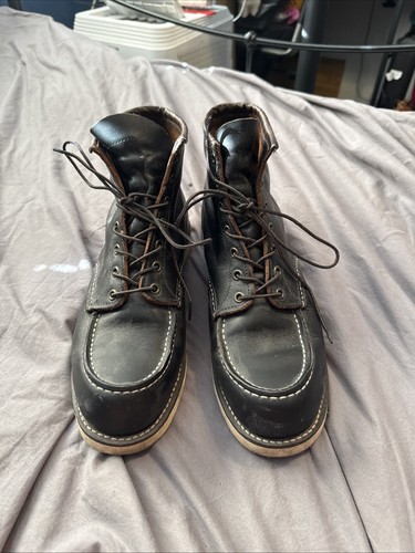 Red wing classic moc toe - red,