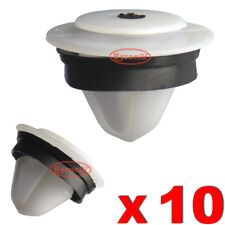 VW T5 TRANSPORTER SLIDING DOOR GUIDE RAIL COVER TRIM CLIPS SIDE 7H0843514  WHITE