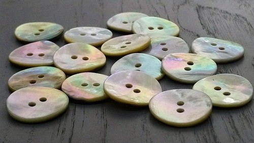 White natural mother pearl - mother,