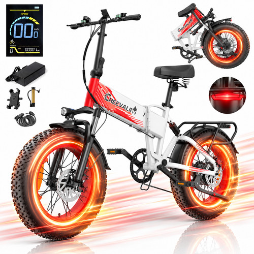 48v 20ah electric bike - electric, folding