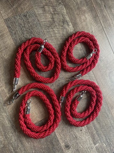Red rope with - red,