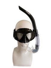 Adult Black Folding Mask &