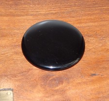Black Obsidian Scrying Mirror 5cm Across Occult Magick Dr John Dee