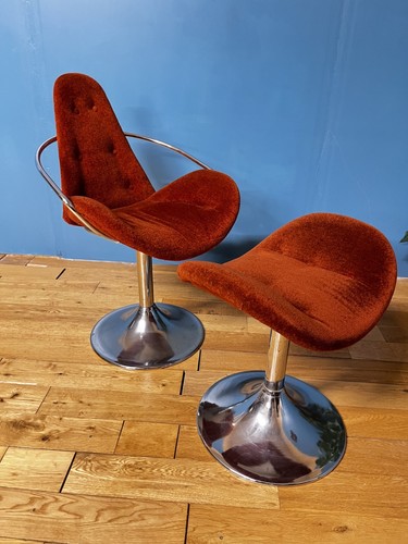 Mid century swivel chair - mid-century, and