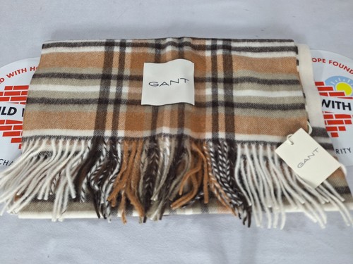 Gant tartan check merino wool - gant,