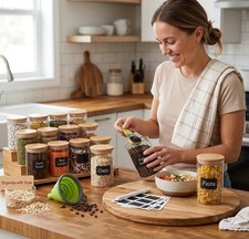 10pc Canning Glass Jars