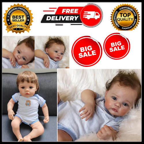 Lifelike reborn baby dolls - baby, boy