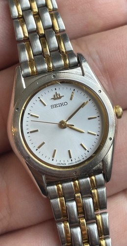 Seiko ladies two tone watch - ladies,