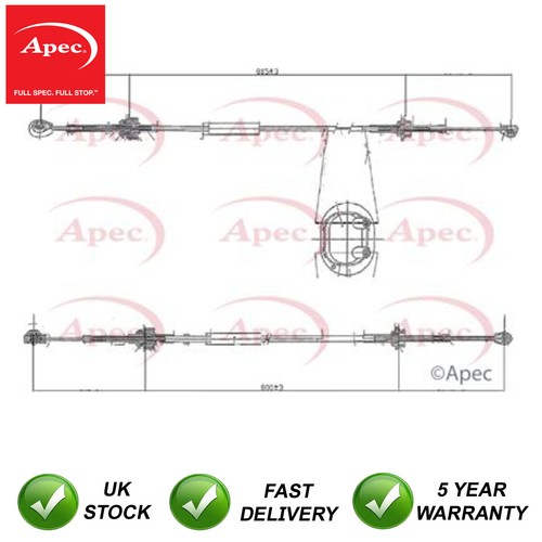 Gear selector cable - selector, apec
