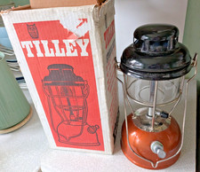 VINTAGE BRASS TILLEY LAMP