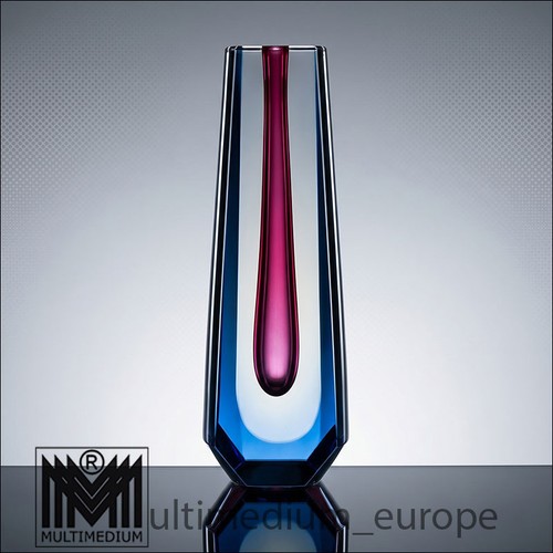 Exbor czech glass vase pavel - exbor,