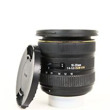 Sigma 10-20mm f/4-5.6D EX DC