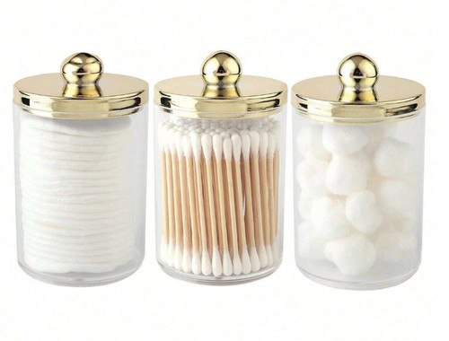 Clear acrylic cotton pad ear - cotton,