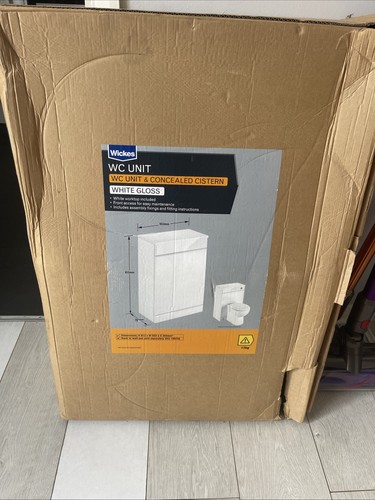 Wickes toilet back - wickes, back-to-wall