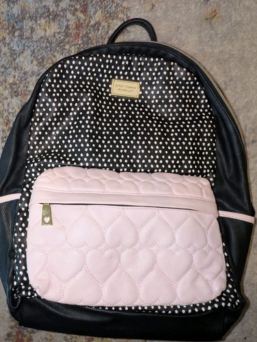 Betsey johnson backpack faux - backpack,