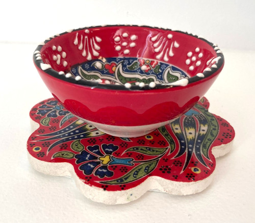Hand painted ceramic spanish - ceramic,