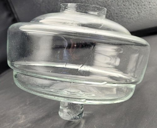 Nos clear glass oil lamp - nos,