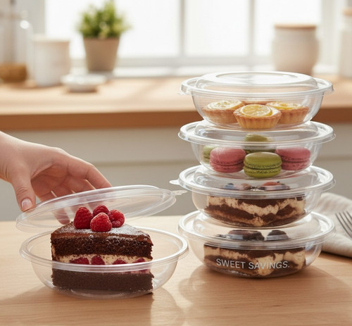 Large round cake storage - round,