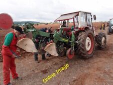 Photo 6x4 Plastic Mouldboards Hill Gate A match plough with plastic mould c2013