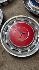 Vintage mercedes chrome hub caps Last Price Drop