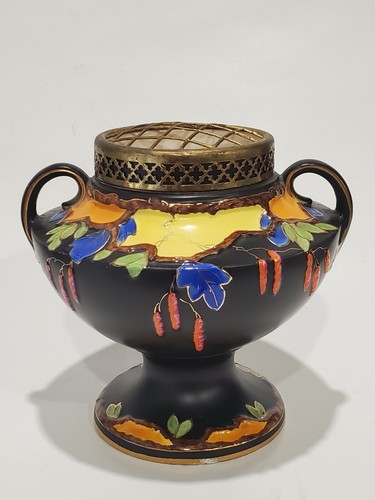 Lrg art deco falcon ware - art,