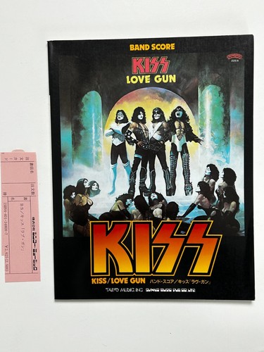 Kiss song book love gun - kiss,