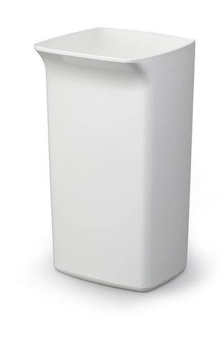 Durable 40l square waste bin - 40l,