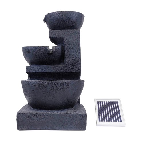 Gardenwize solar tier black - gardenwize,