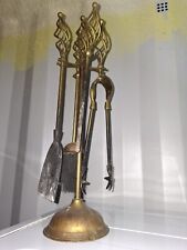 Brass Fire Place Set