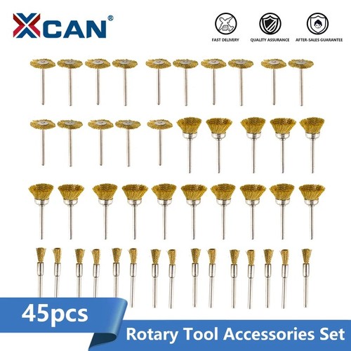 45x wire brush brass coated - brass,