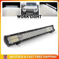 12V LED Work Light Bar Flood