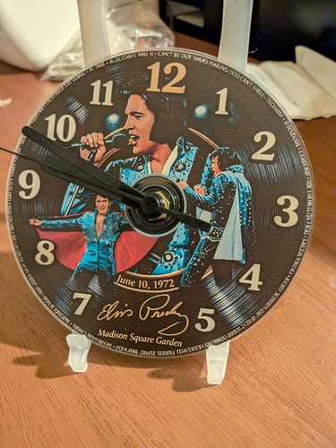 Elvis presley clock - , cd