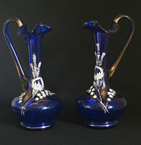 Bristol blue glass - blue,