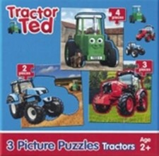 Tractor Ted 3 Picture Puzzles
